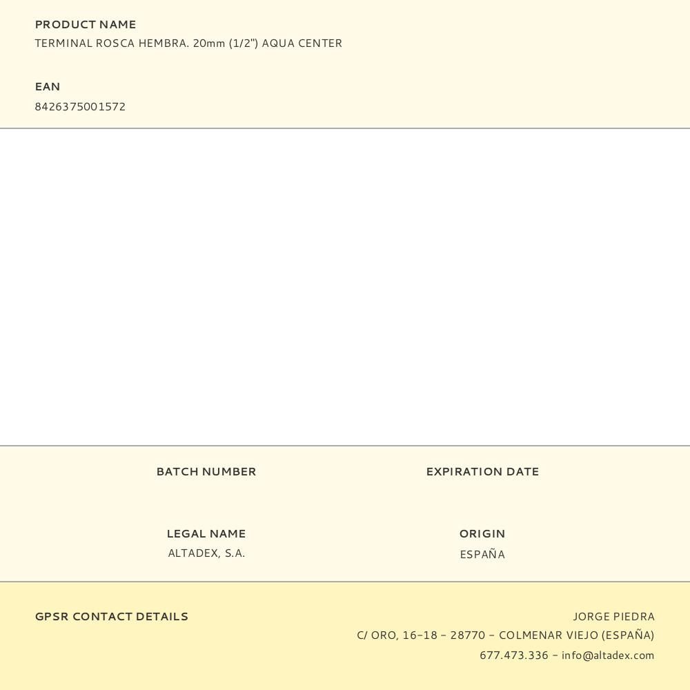 ENLACE ROSCA HEMBRA ½ pulg - Imagen 2
