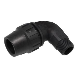 CODO ROSCA MACHO 1 pulg