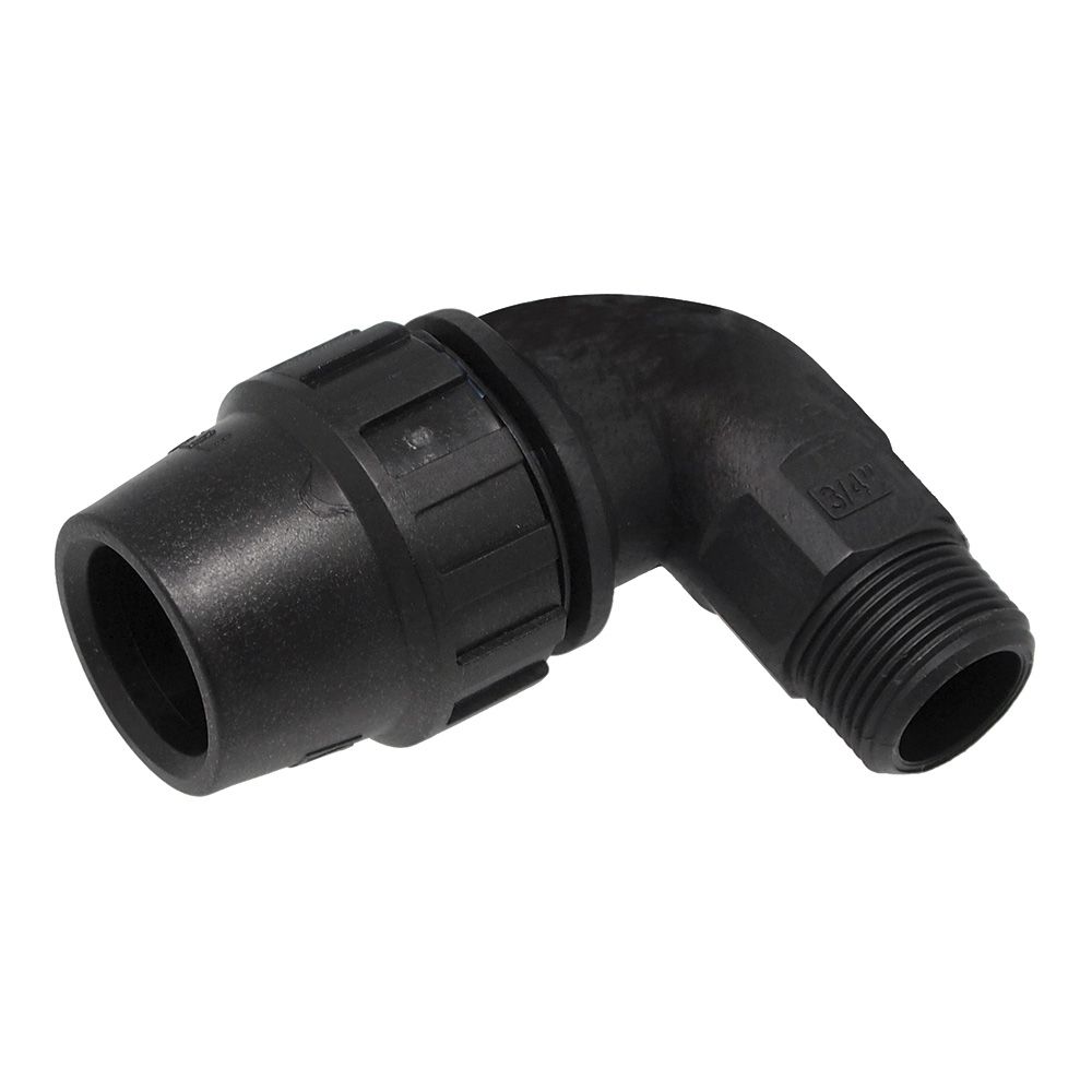 CODO ROSCA MACHO 1 pulg