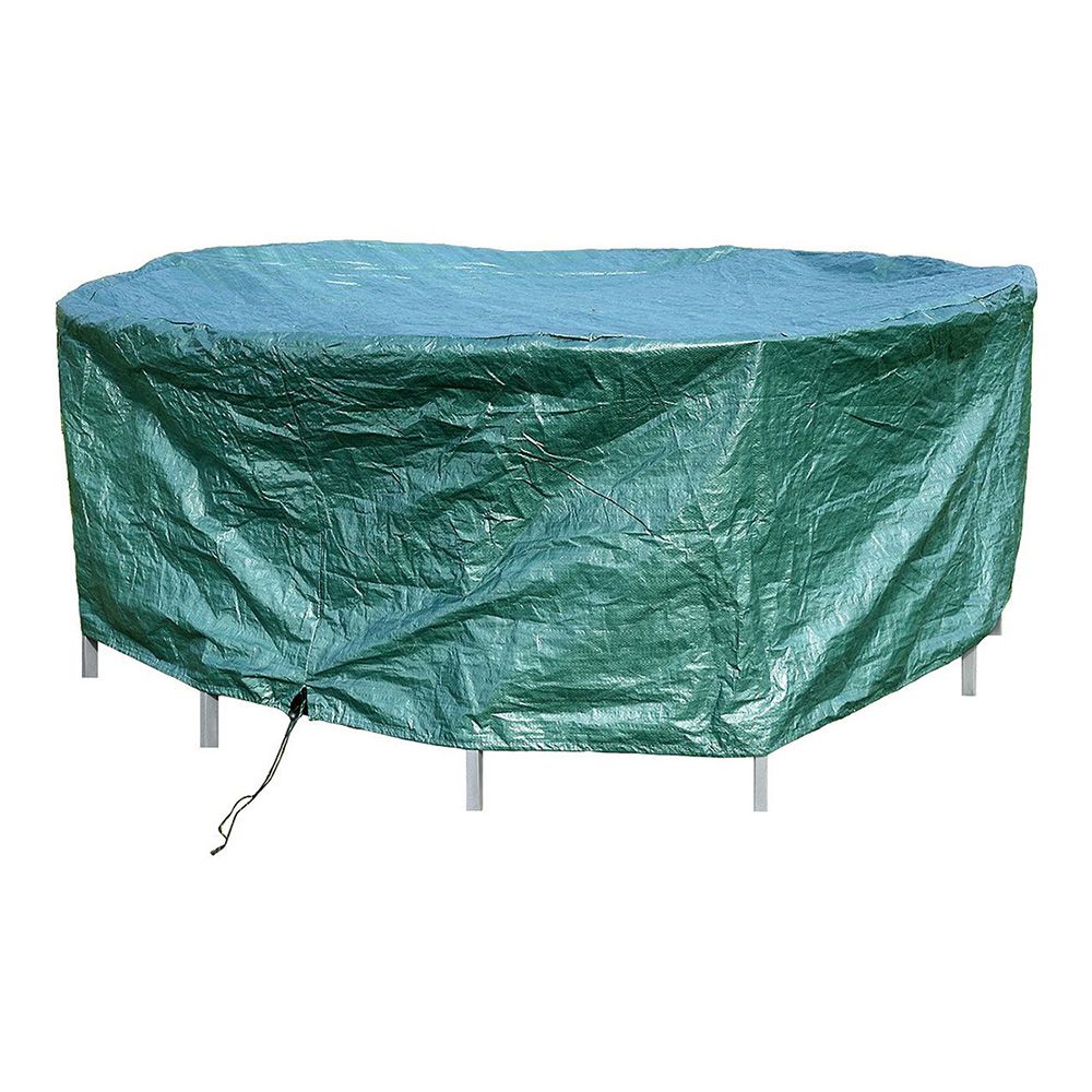 FUNDA DE PROTECCIÓN, CUBRE MESA Y SILLAS, Ø325 x 90 cm, 100 g/m² - Imagen 3
