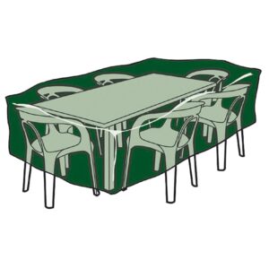 FUNDA DE PROTECCIÓN, CUBRE MESA Y SILLAS, 205 x 325 x 90 cm, 100 g/m²