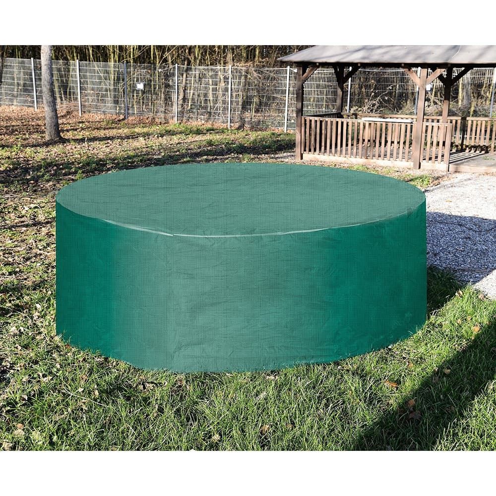 FUNDA DE PROTECCIÓN, CUBRE MESA Y SILLAS, Ø120 x 90 cm, 100 g/m² - Imagen 2