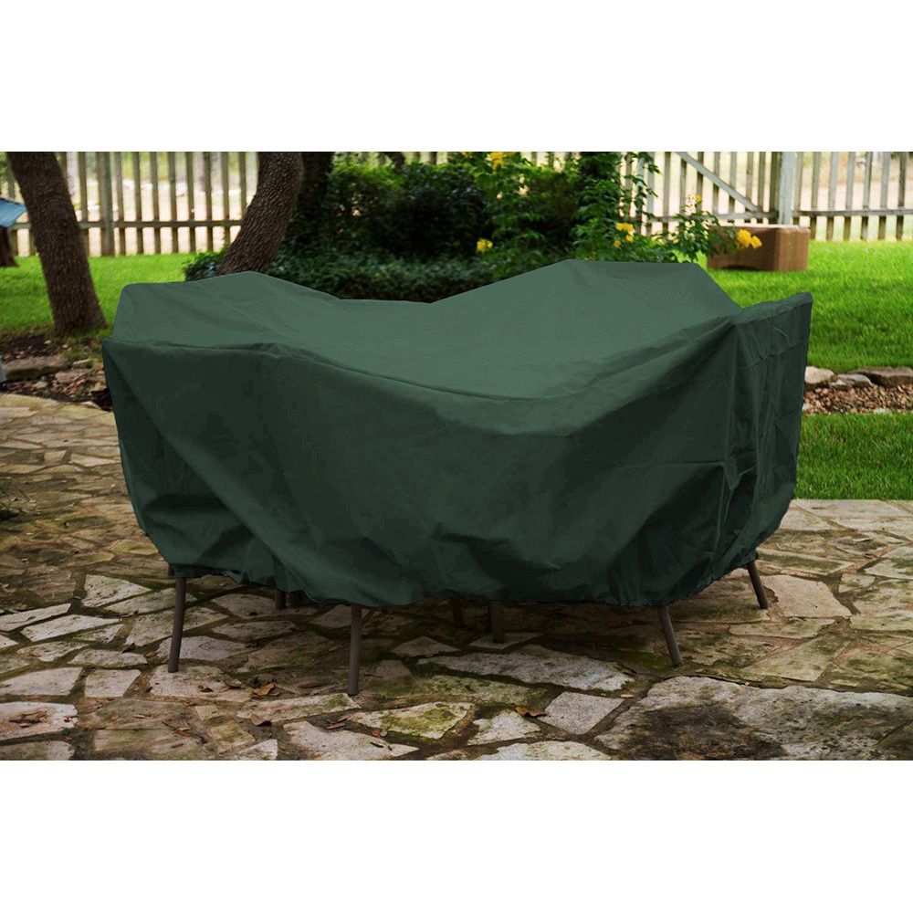 FUNDA DE PROTECCIÓN, CUBRE MESA Y SILLAS, Ø205 x 90 cm, 240 g/m² - Imagen 2