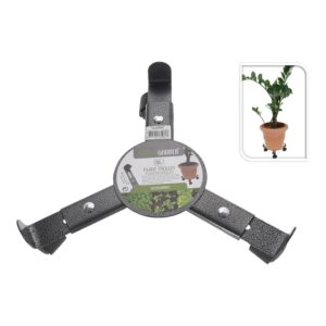 BASE AJUSTABLE METÁLICA DE 3 RUEDAS 22,5 - 30 cm