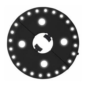 LUCES PARA EL INTERIOR DEL PARASOL Ø16 cm A PILAS: 4 x AA (NO INCLUIDAS)