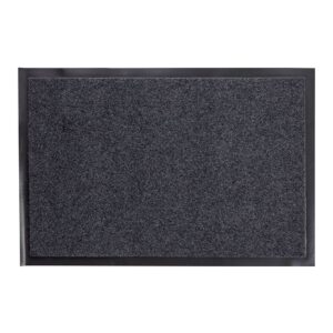 FELPUDO NEGRO, ANTIDESLIZANTE, 60 x 40 cm