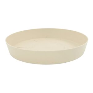 PLATO DE INYECCIÓN COLOR ECRU Ø24 cm PARA MACETA REF: 74926