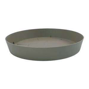 PLATO DE INYECCIÓN COLOR TAUPE Ø17 cm PARA MACETA REF: 74928