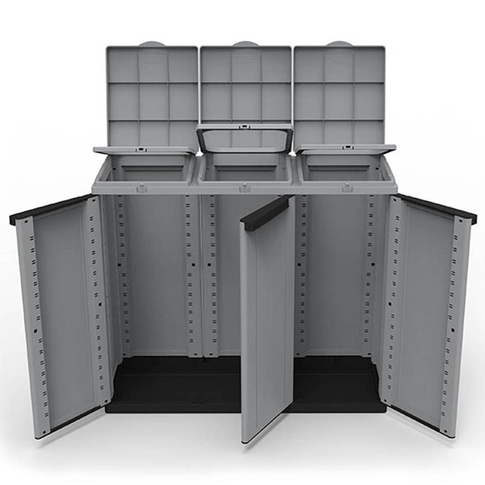 ARMARIO ECOLINE 3 PUERTAS 102 x 39 x 88,7 cm - Imagen 2