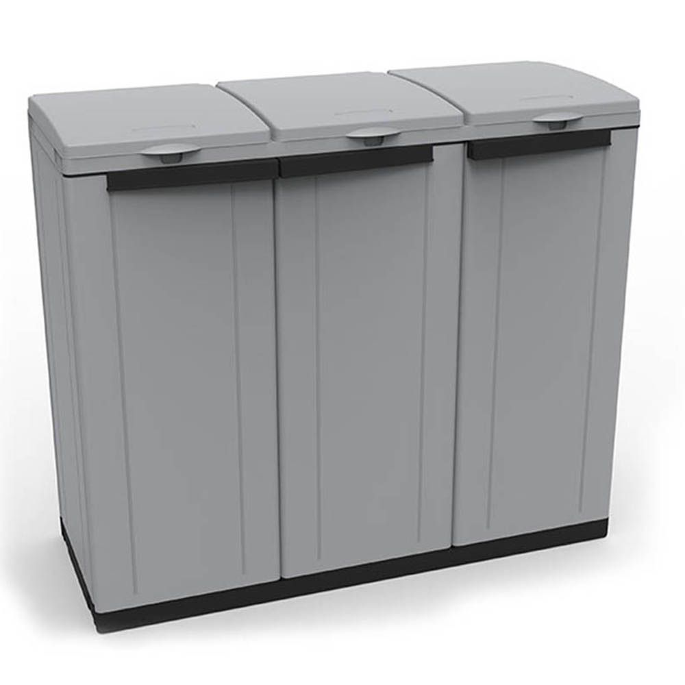 ARMARIO ECOLINE 3 PUERTAS 102 x 39 x 88,7 cm - Imagen 3