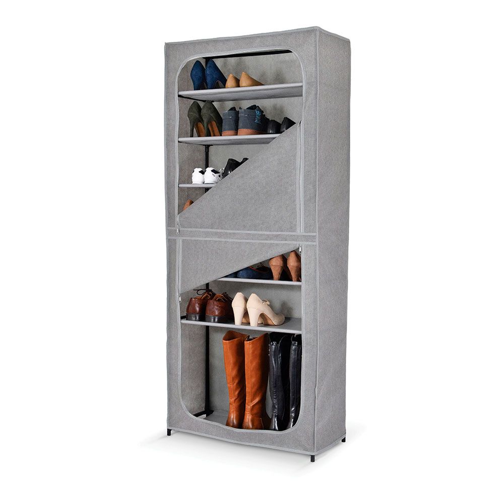 ARMARIO ZAPATERO DOBLE CON FUNDA 160 x 68 x 30 cm - Imagen 3