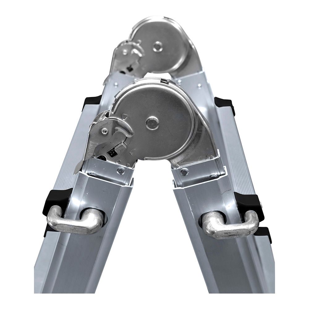 ESCALERA MULTIFUNCIÓN TELESCÓPICA DE ALUMINIO 4 + 4 PELDAÑOS EN131 - Imagen 2