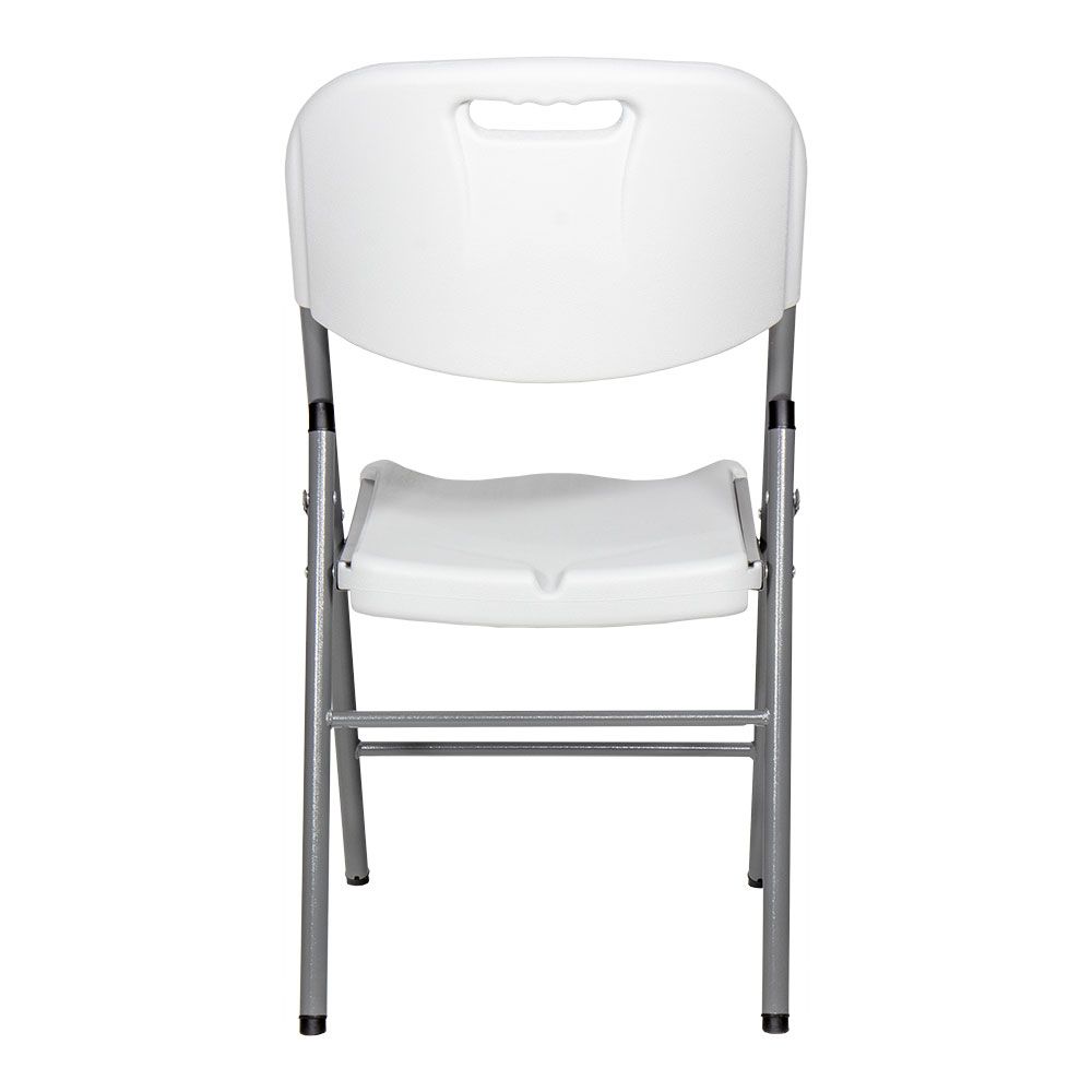 SILLA PLEGABLE BLANCA 86,5 x 47 x 54 cm - Imagen 4