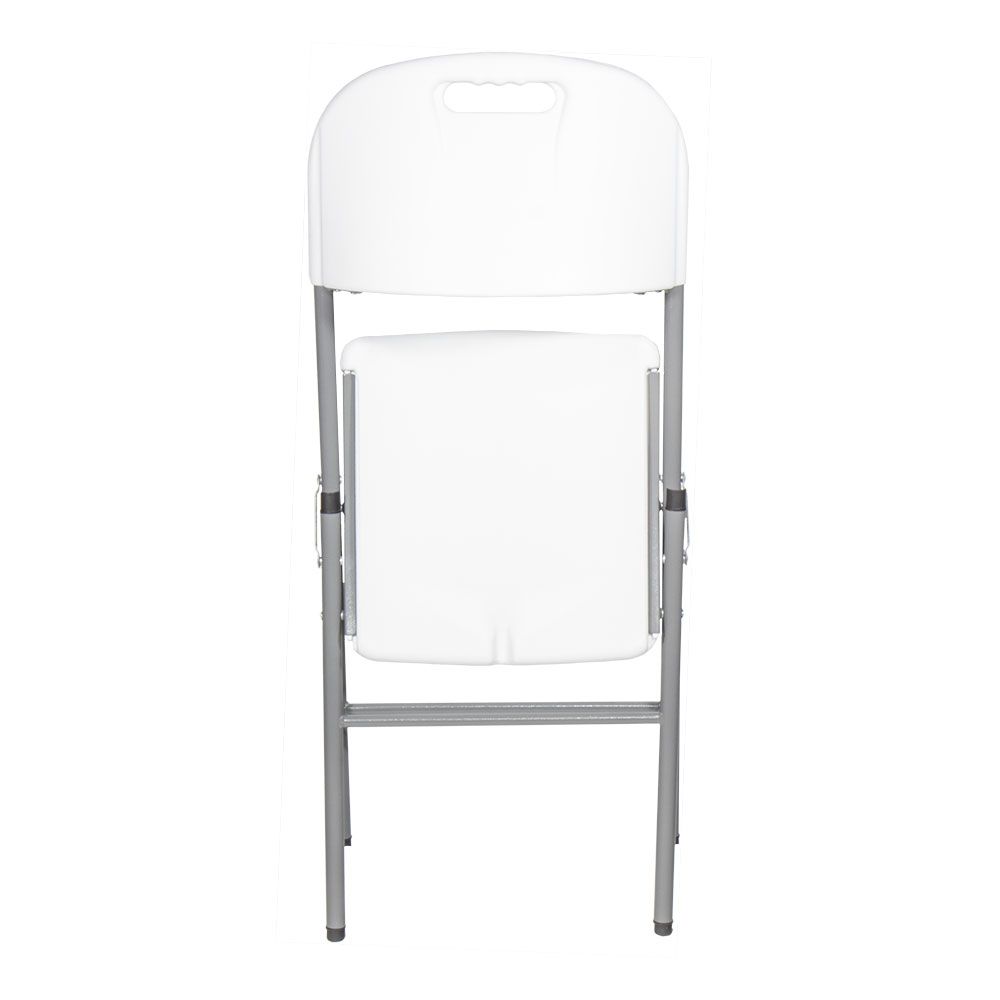SILLA PLEGABLE BLANCA 86,5 x 47 x 54 cm - Imagen 6