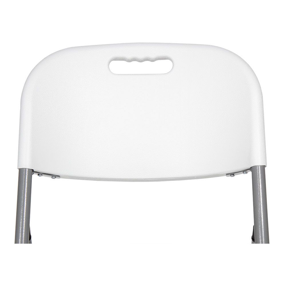 SILLA PLEGABLE BLANCA 86,5 x 47 x 54 cm - Imagen 7
