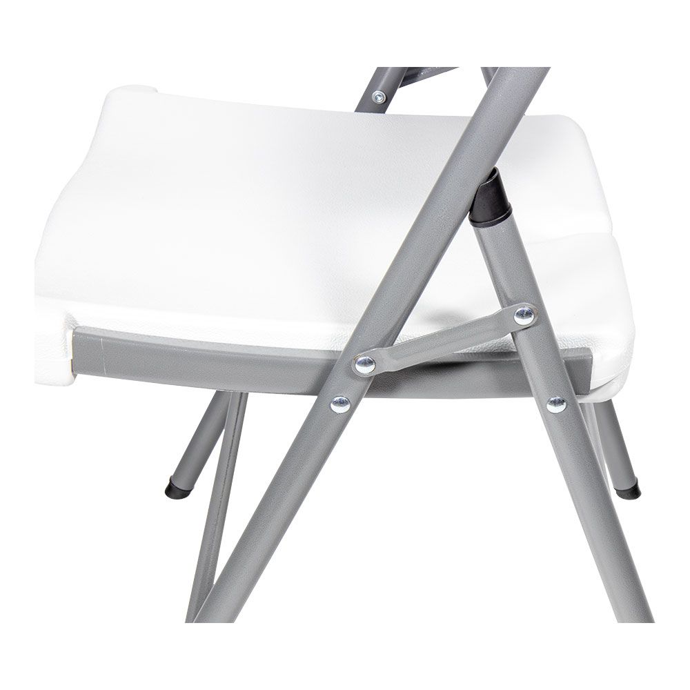 SILLA PLEGABLE BLANCA 86,5 x 47 x 54 cm - Imagen 8
