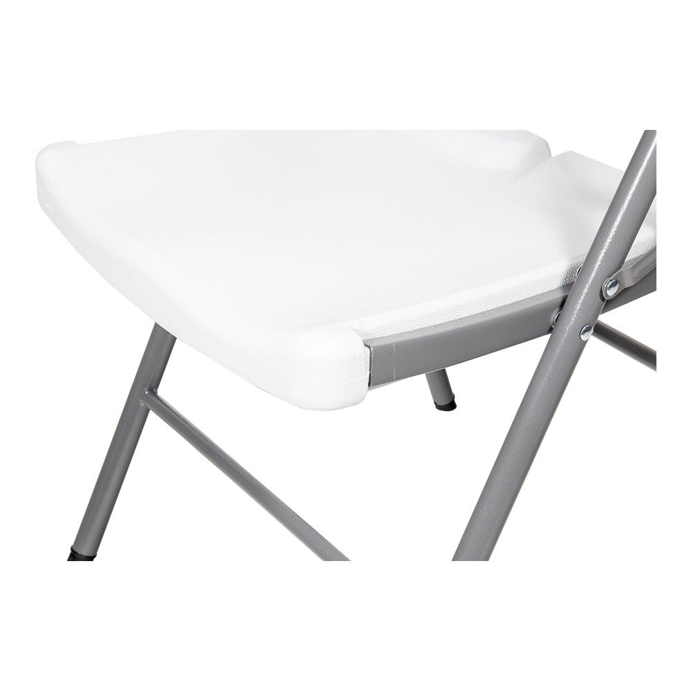 SILLA PLEGABLE BLANCA 86,5 x 47 x 54 cm - Imagen 9
