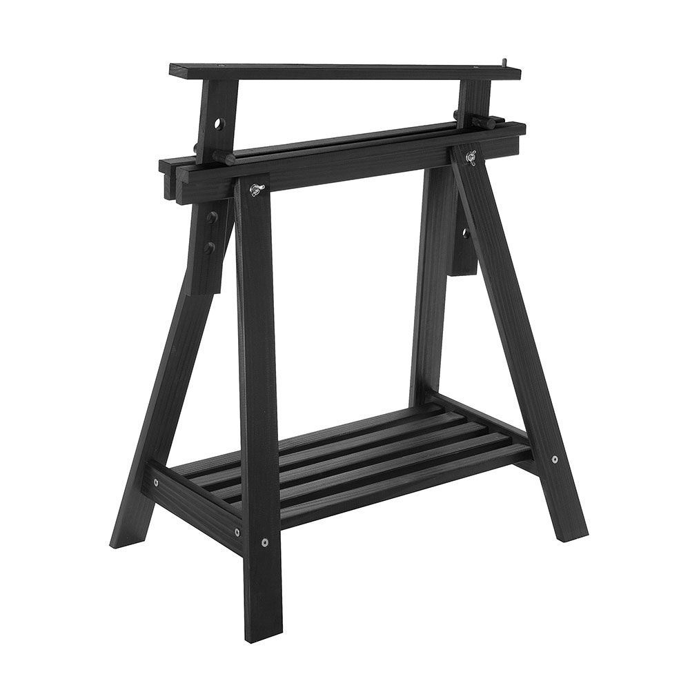 CABALLETE ARCHITECT PINO MACIZO NEGRO