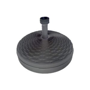 BASE DE PARASOL 20 L NEGRO Ø46 x 15 cm