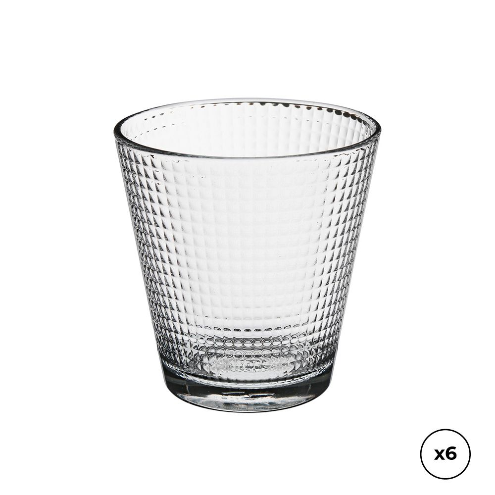 VASOS AGUA BENIT 250 ml, 6 uds