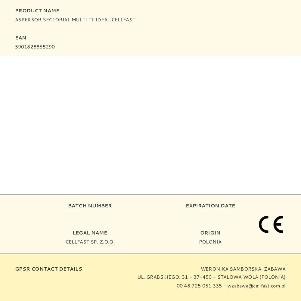ASPERSOR SECTORIAL MULTI TT CELLPRO - Imagen 3