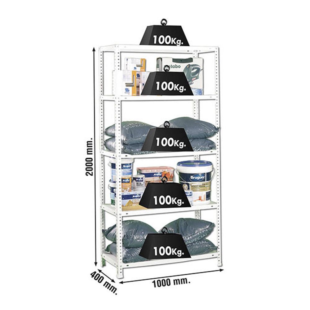 ESTANTERÍA COMFORT PLUS 5/400. SIMON RACK - Imagen 6
