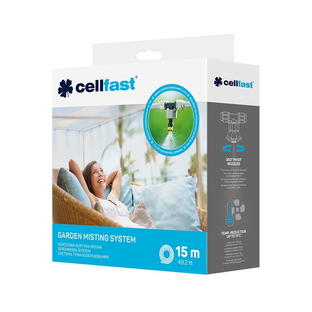 SISTEMA DE NEBULIZACIÓN/CLIMATIZACIÓN PARA EXTERIOR DE 15 m - Imagen 2