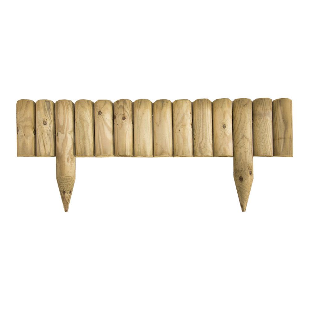 BORDURA DE MADERA 30 x 7 x 105 cm