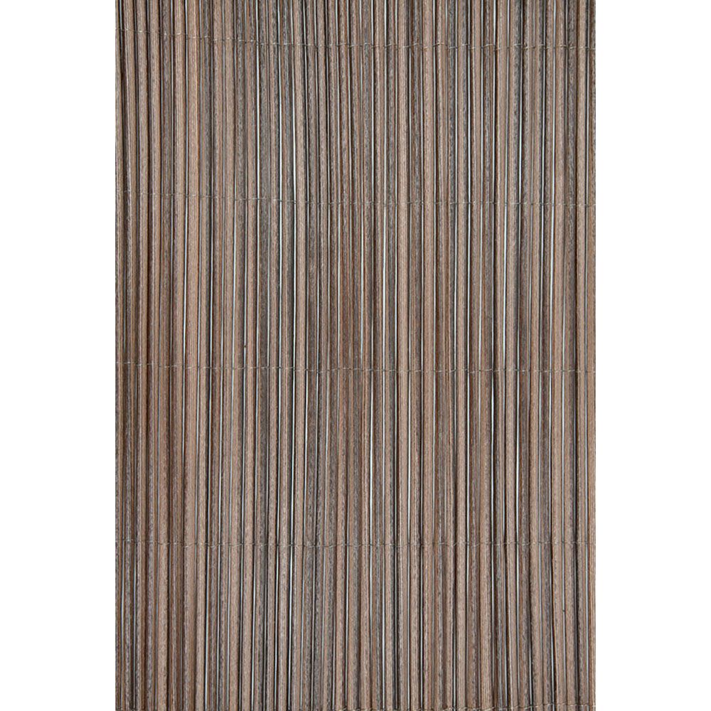 CAÑIZO SINTÉTICO FENCY WICK MARRÓN OSCURO 1 x 3 m