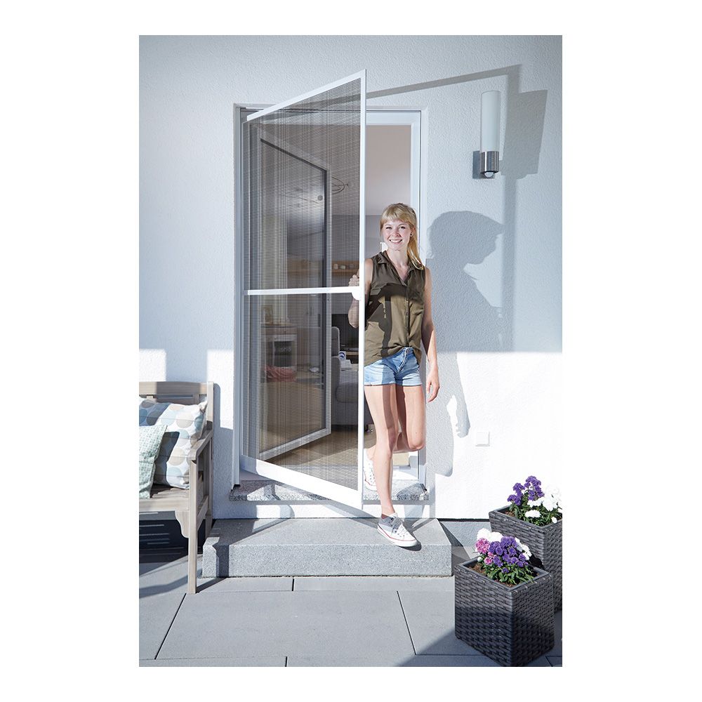 PUERTA MOSQUITERA ABATIBLE, BLANCA, 100 x 210 cm - Imagen 2
