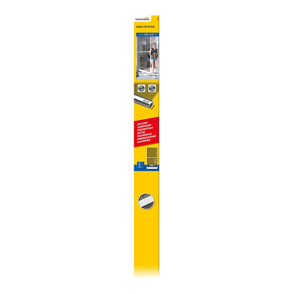 PUERTA MOSQUITERA ABATIBLE, BLANCA, 100 x 210 cm - Imagen 3