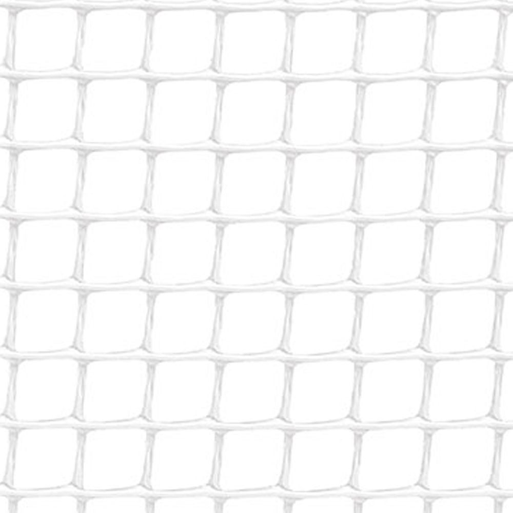 ROLLO DE MALLA LIGERA CADRINET CUADRO 10 x 10 mm COLOR BLANCO, 1 x 25 m