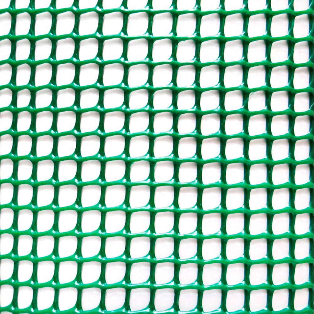 ROLLO DE MALLA LIGERA CADRINET CUADRO 4,5 x 4,5 mm COLOR VERDE, 1 x 5 m