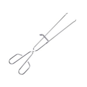 PINZAS PARA BARBACOA DE ACERO INOXIDABLE CON TOPE 45 cm