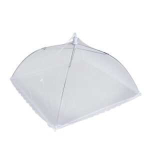 CUBREPLATOS DE NYLON PLEGABLE 30 x 30 cm