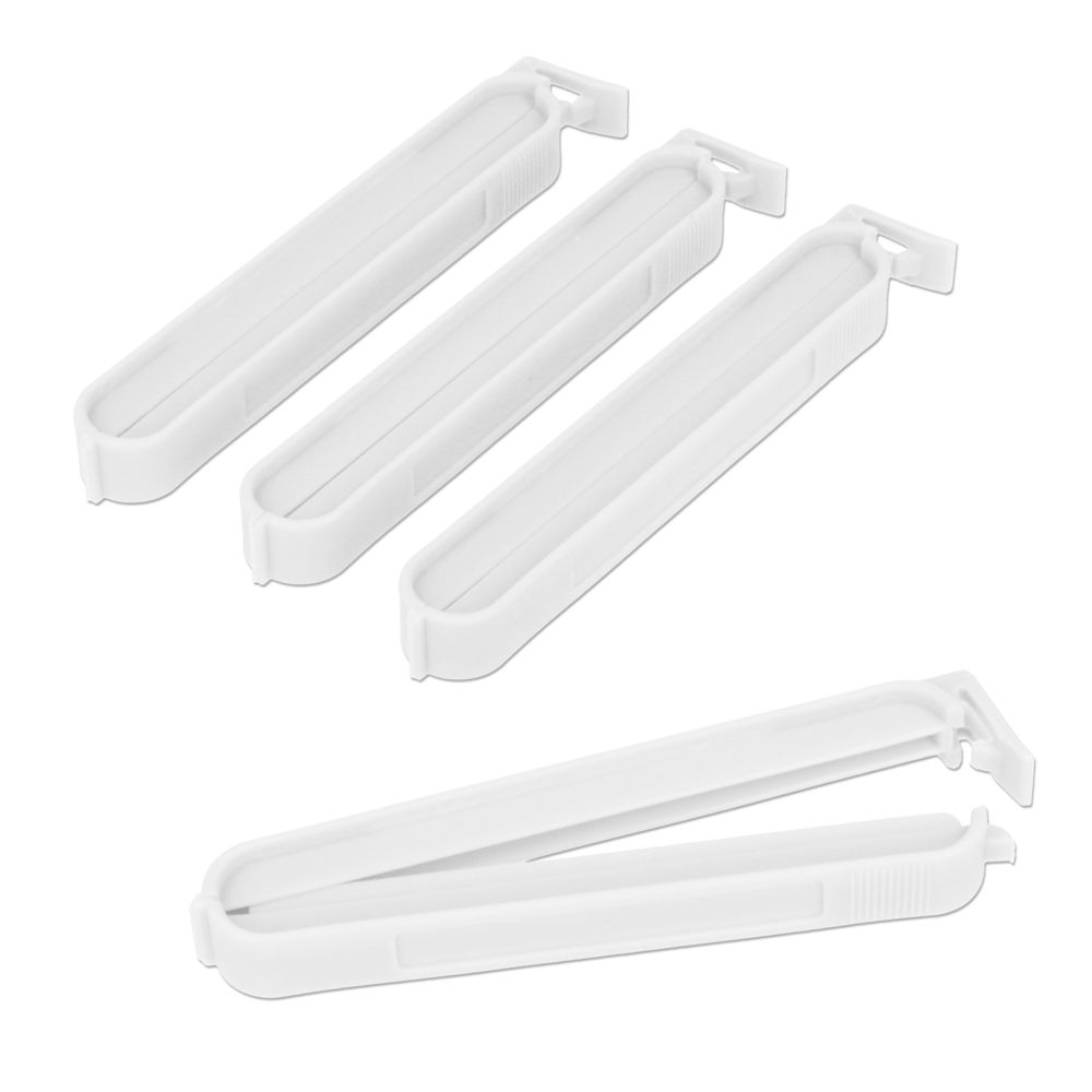 PINZA CIERRABOLSAS GRANDES 10 cm, COLORES / MODELOS SURTIDOS, 4 uds - Imagen 4