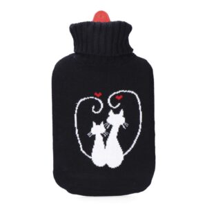 BOLSA DE AGUA CALIENTE 2 L MODELO GATOS ENAMORADOS
