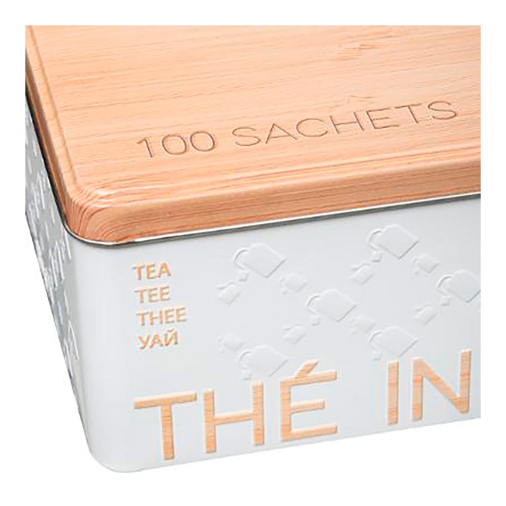 CAJA METÁLICA MODELO SCANDI NATURE PARA INFUSIONES PARA 100 uds - Imagen 3