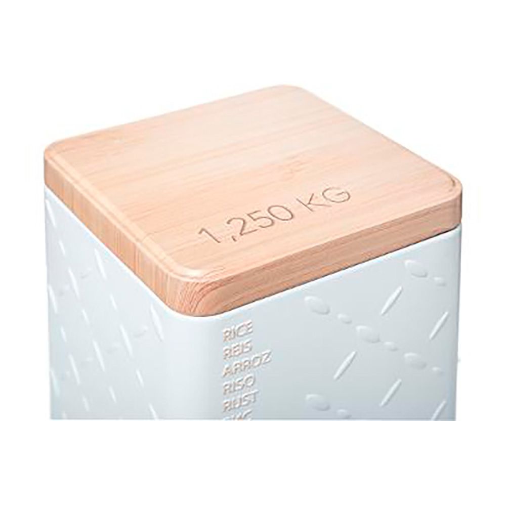 CAJA METÁLICA MODELO SCANDI NATURE PARA ARROZ 1250 g - Imagen 2