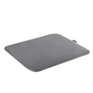 TAPETE ESCURRIDOR SOFTEX GRIS 45 x 40 cm