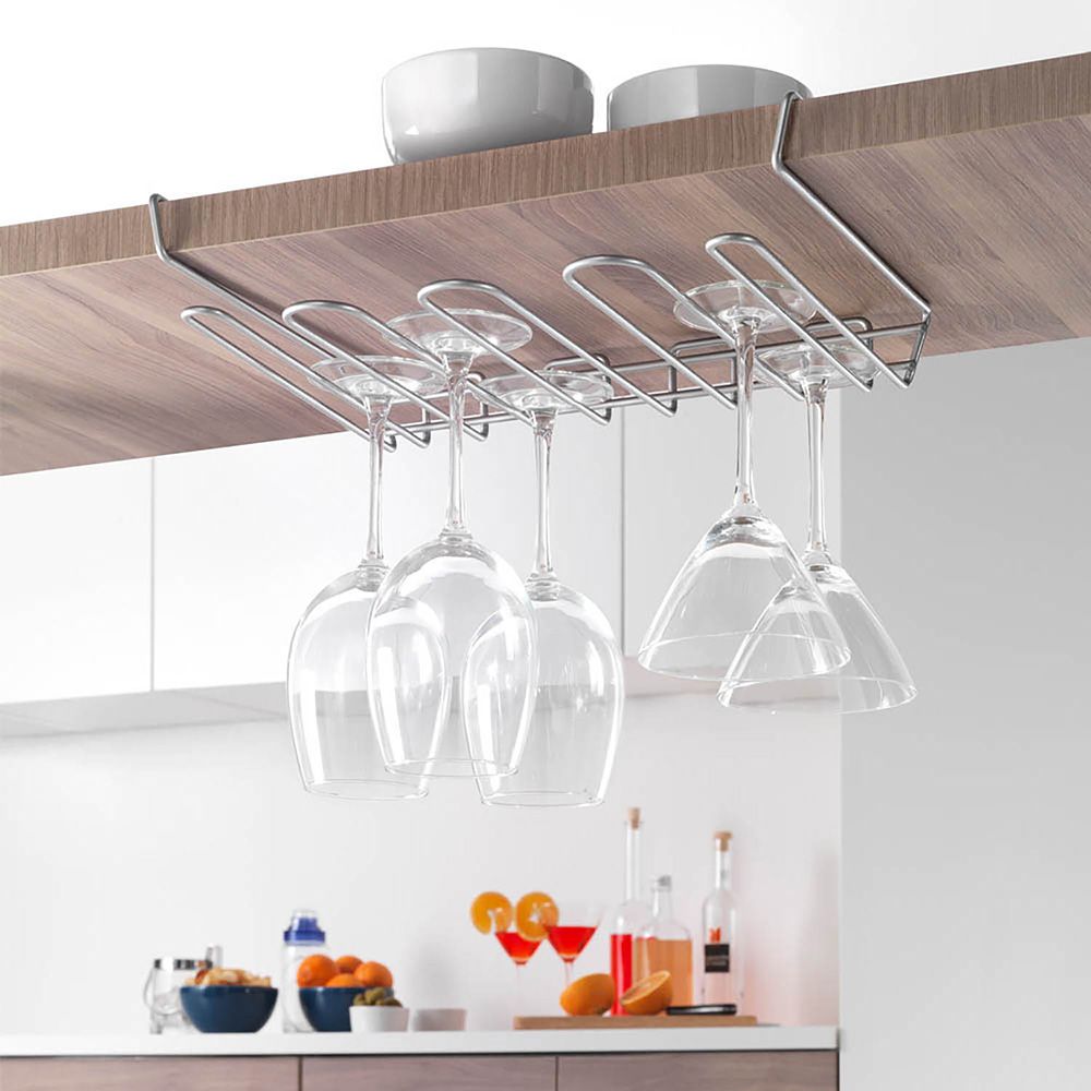 COLGADOR ESTANTE MY-CRYSTAL PARA COPAS 38 x 26 x 7 cm - Imagen 3