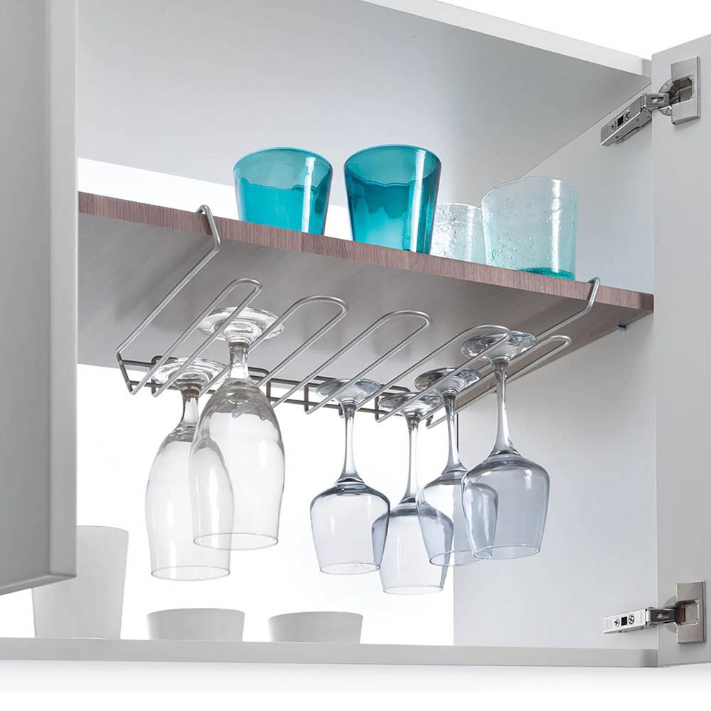 COLGADOR ESTANTE MY-CRYSTAL PARA COPAS 38 x 26 x 7 cm - Imagen 4