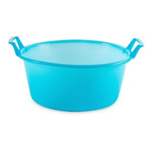 BARREÑO REDONDO AZUL Ø35 x 18,5 cm 9 l