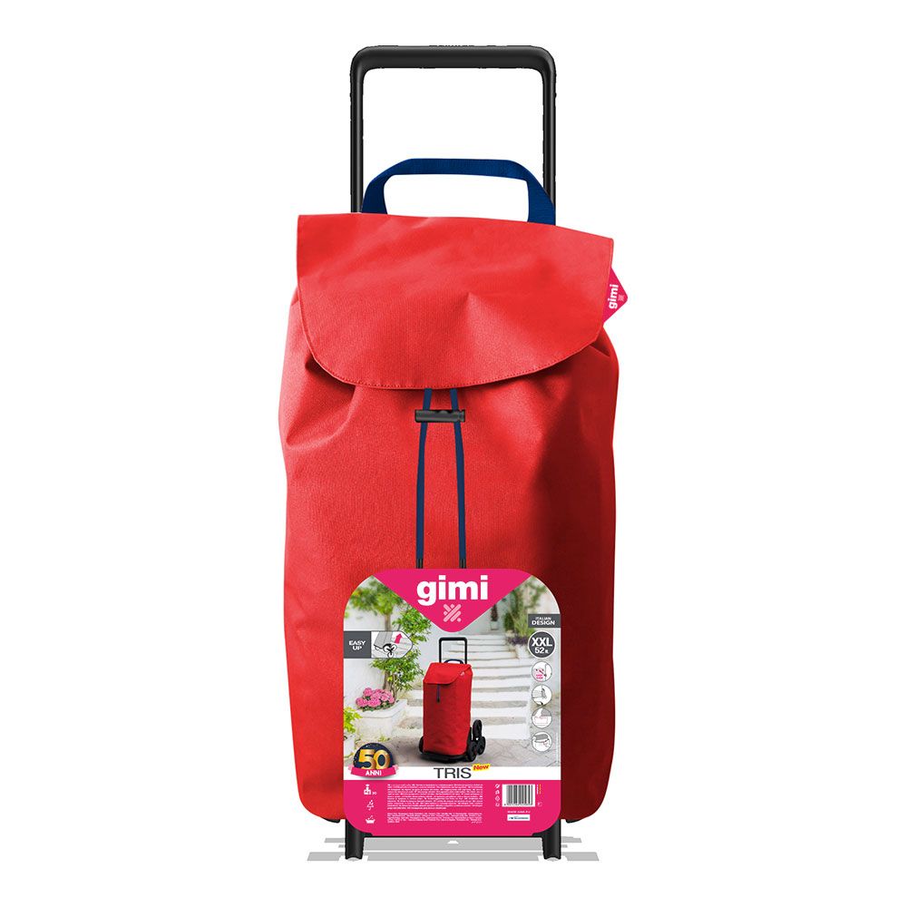 CARRO DE LA COMPRA TRIS ROJO URBAN 52 l - Imagen 2