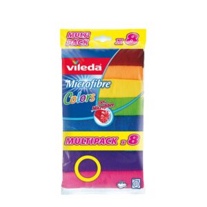 BAYETA MICROFIBRA COLORS 8 uds