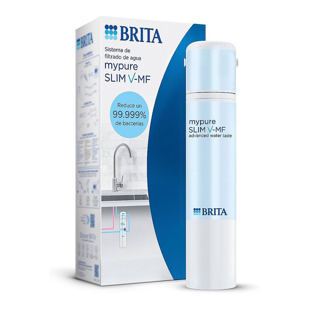 SISTEMA DE FILTRACIÓN DE AGUA PARA GRIFO MYPURE SLIM V-MF FILTRO PARA AGUA 1053236 BRITA - Imagen 2
