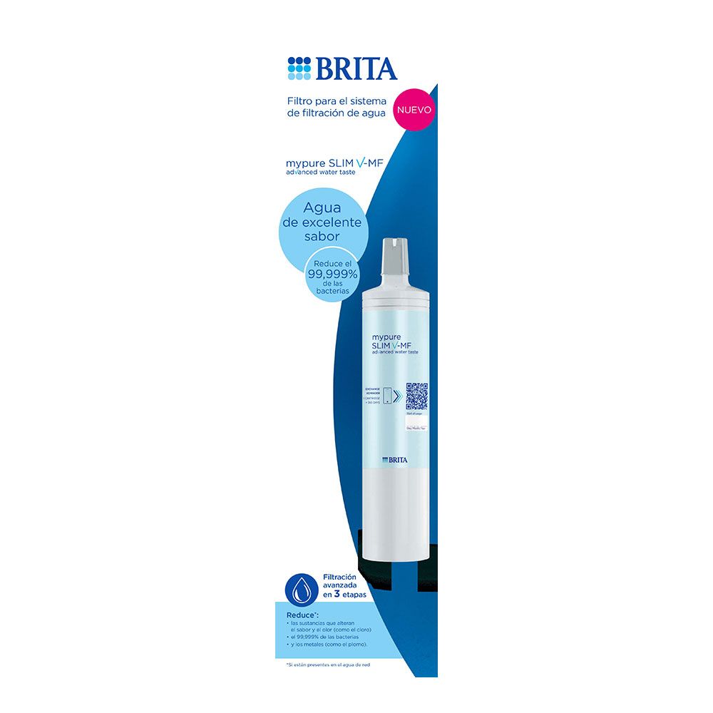 FILTRO DE AGUA (RECAMBIO) MYPURE SLIM V-MF 1053237 BRITA - Imagen 2