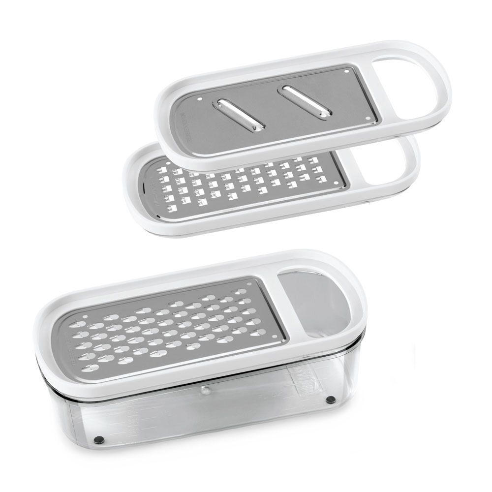 RALLADOR CON CONTENEDOR 3 EN 1 RAP-BOX 21 cm