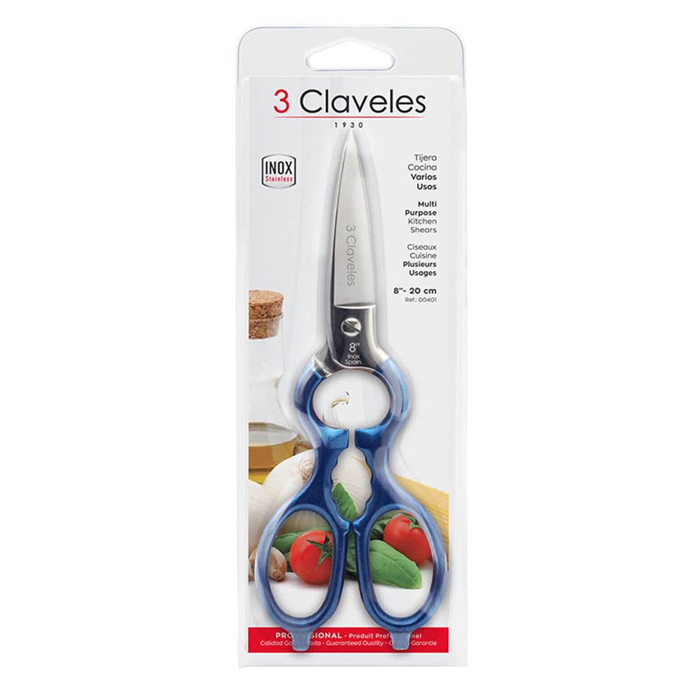 TIJERAS DE COCINA ACERO INOXIDABLE 8" D 20,3 cm - Imagen 2