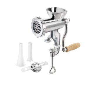 PICADORA A MANIVELA DISCO DE ACERO INOX Ø66 mm
